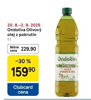 Olej z pokrutin Ondoliva