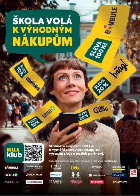 akční leták BILLA 27.8.2025-2.9.2025