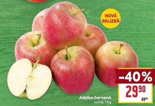 Jablka červená