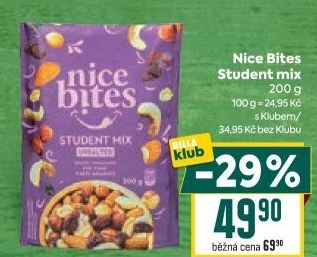 Student mix Nice Bites