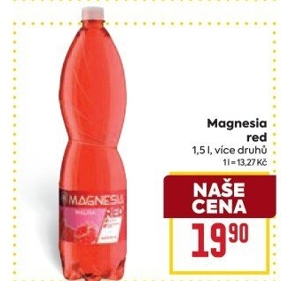 Minerální voda Magnesia Red