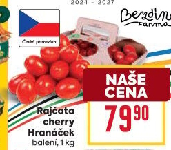 Rajčata cherry Farma Bezdínek