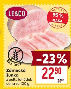 Šunka Zámecká nejvyšší jakosti LE&amp