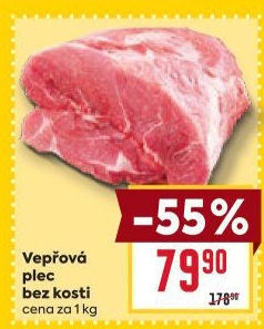 Vepřová plec bez kosti
