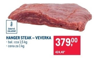 Hanger steak veverka