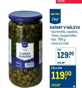 Kapary Metro Chef