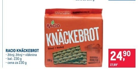 Knäckebrot Racio