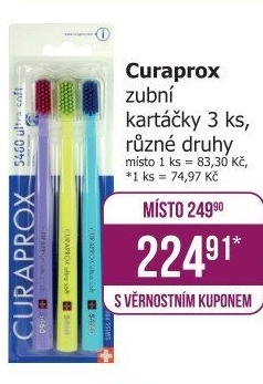 Kartáček na zuby Curaprox
