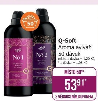 Parfém na prádlo Q Soft