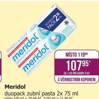 Pasta na zuby Meridol