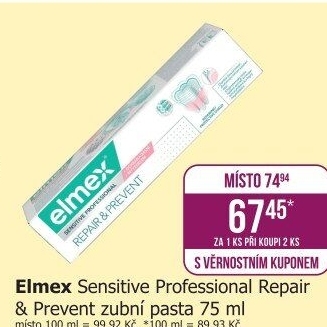 Pasta na zuby Sensitive Professional Repair &amp