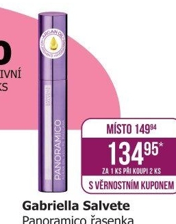 Řasenka Argan Oil Panoramico Gabriella Salvete