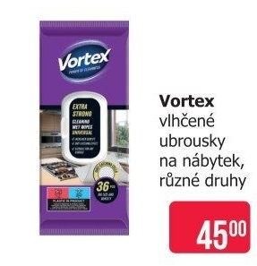 Úklidové vlhčené ubrousky Vortex