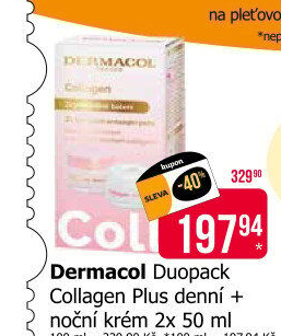 Balení krém denní a noční Collagen Plus Dermacol