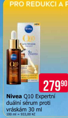 Duální sérum vyplňující Q10 proti vráskám Anti-Wrinkle Expert Nivea