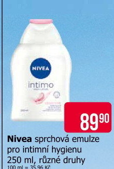 Intimní emulze Intimo Nivea