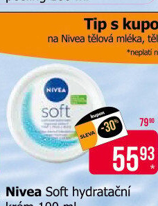 Krém hydratační Soft Nivea