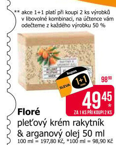 Krém pleťový Floré
