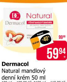 Krém pleťový mandlový Natural Dermacol