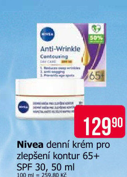 Krém pleťový proti vráskám Anti - Wrinkle + Contouring Nivea