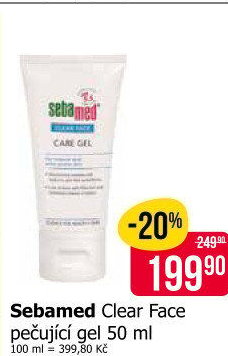 Ošetřující gel Sebamed Clear Face