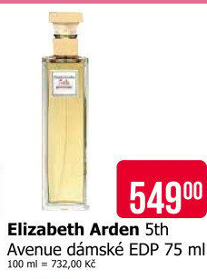 Parfémovaná voda dámská 5th Avenue Elizabeth Arden