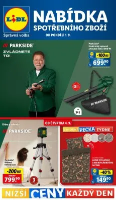 akční leták Lidl 1.9.2025-7.9.2025