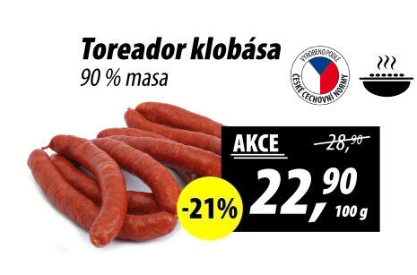 Klobása Toreador