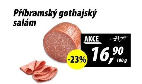 Salám Příbramský Gothaj
