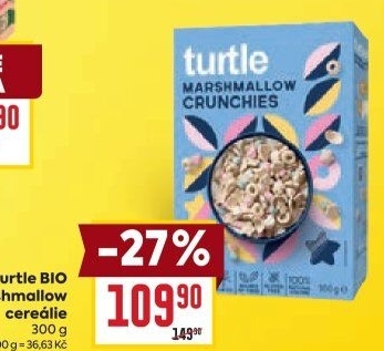Cereálie Bio Turtle