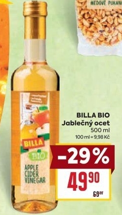 Ocet jablečný bio Billa