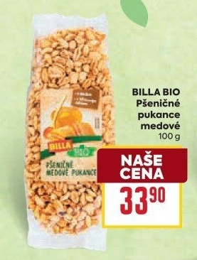 Pukance pšeničné Naše Bio Billa