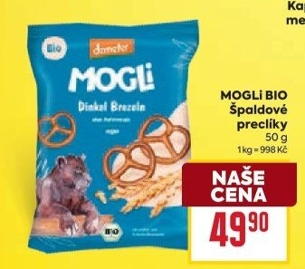 Špaldové preclíky Bio Mogli