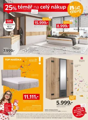 akční leták XXXLutz 1.9.2025-14.9.2025