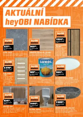 akční leták OBI 1.9.2025-30.9.2025