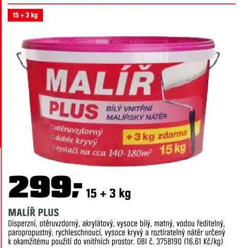 Malíř plus nátěr