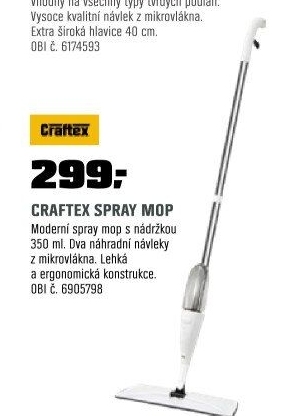 Spray mops nádržkou