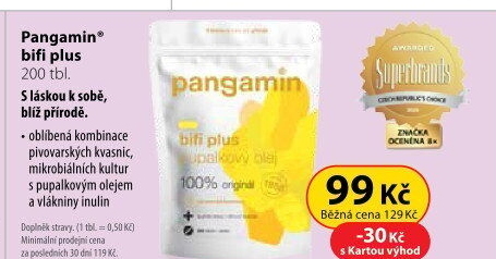 Doplněk stravy Pangamin bifi plus Dia