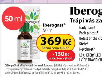 Kapky na zažívání Iberogast Bayer