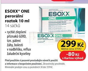 Perorální roztok proti pálení žáhy Esoxx One