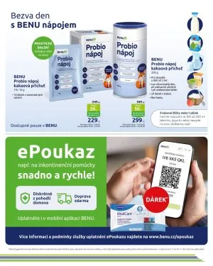 akční leták BENU Lékárna 1.9.2025-30.9.2025
