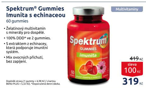 Doplněk stravy Gummies Imunita Spektrum Walmark