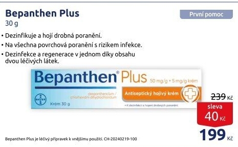 Krém hojivý Bepanthen Plus