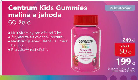 Vitamíny Kids Gummies Centrum