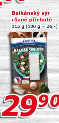 Balkánský sýr Madeta