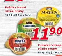 Paštiky Hamé