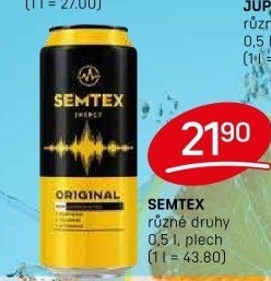 Energetický nápoj Semtex