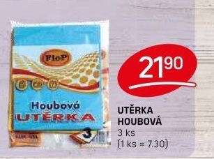 Houbová utěrka Flop