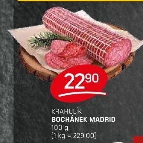 Salám bochánek Madrid Krahulík