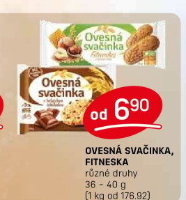 Sušenky Ovesná svačinka Fitneska